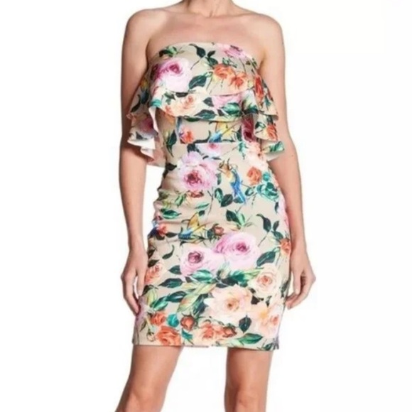 Alexia Admor Dresses & Skirts - Alexia Admor Floral Off the Shoulder Mini Dress 2